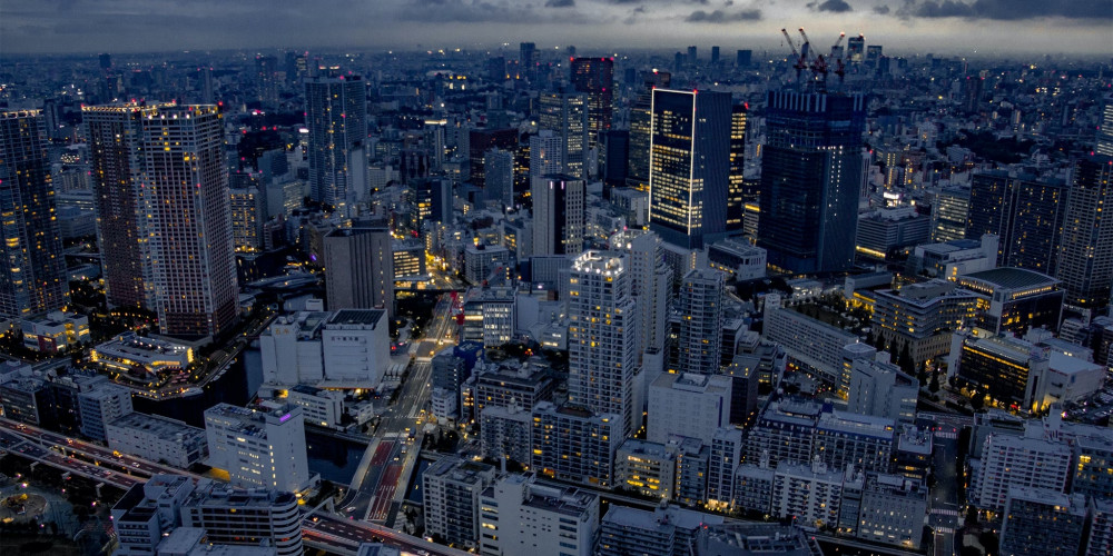 Helicopter Tour - Tokyo Night