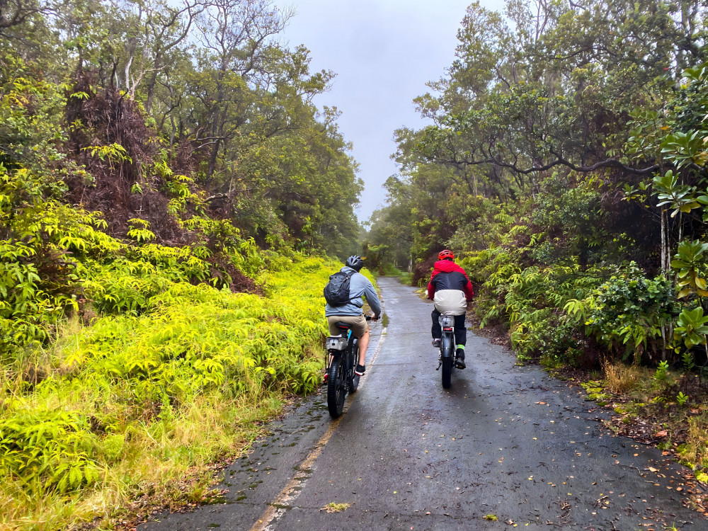 5 Hour Fat Tire E-Bike Tour for Cruise Passengers - Volcanos National Park