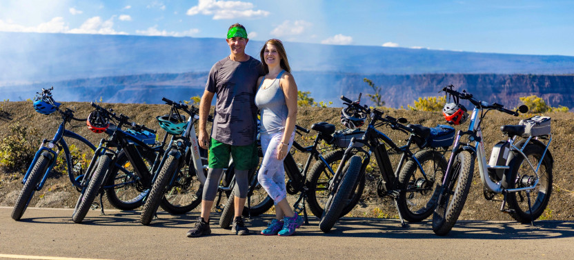 3 Hour Fat Tire E-Bike Tour - Volcanos National Park