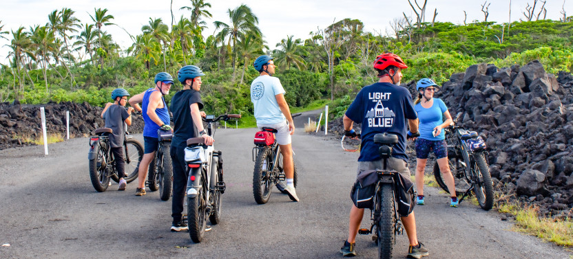 Fat Tire E-Bike Tour Kalapana Beach Road and Volcanoes National Park