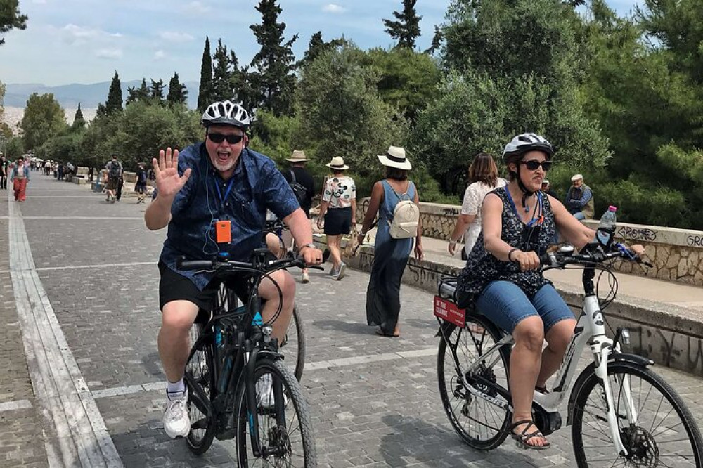 Shore Excursion eBike Tour of Classical Athens with Food Tasting