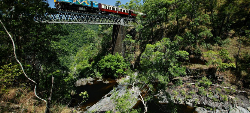 Kuranda: Skyrail and Scenic Rail from Palm Cove & Trinity Beach