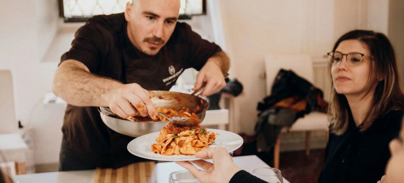 Pasta-Making Class: Cook, Dine & Drink Wine With A Local Chef