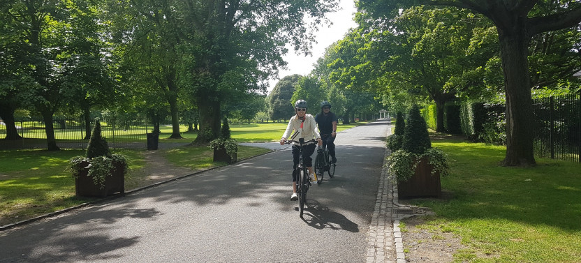 Stories & Sights of Dublin Bike Tour- Shared or Private Option