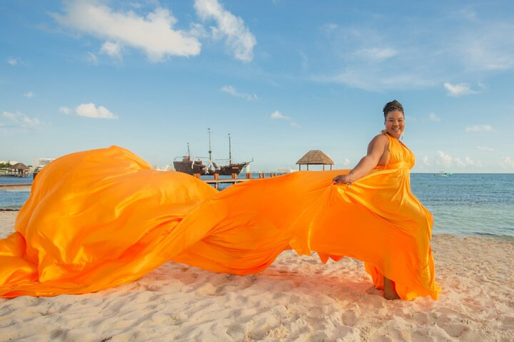 Flying Dress Photoshoot Cancun - Cancun | Project Expedition