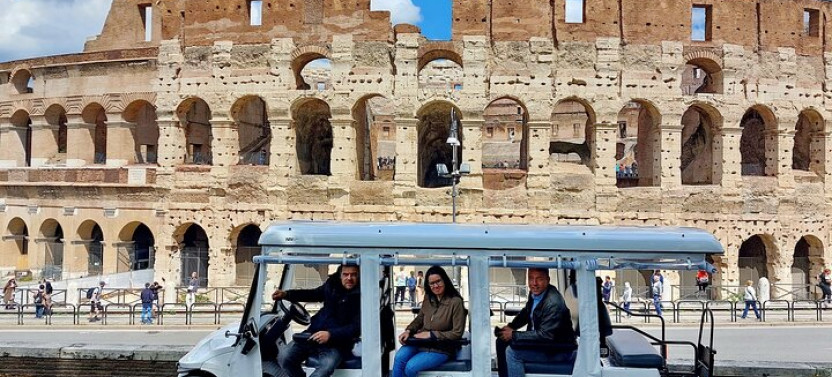 Golf Cart Tour of Rome