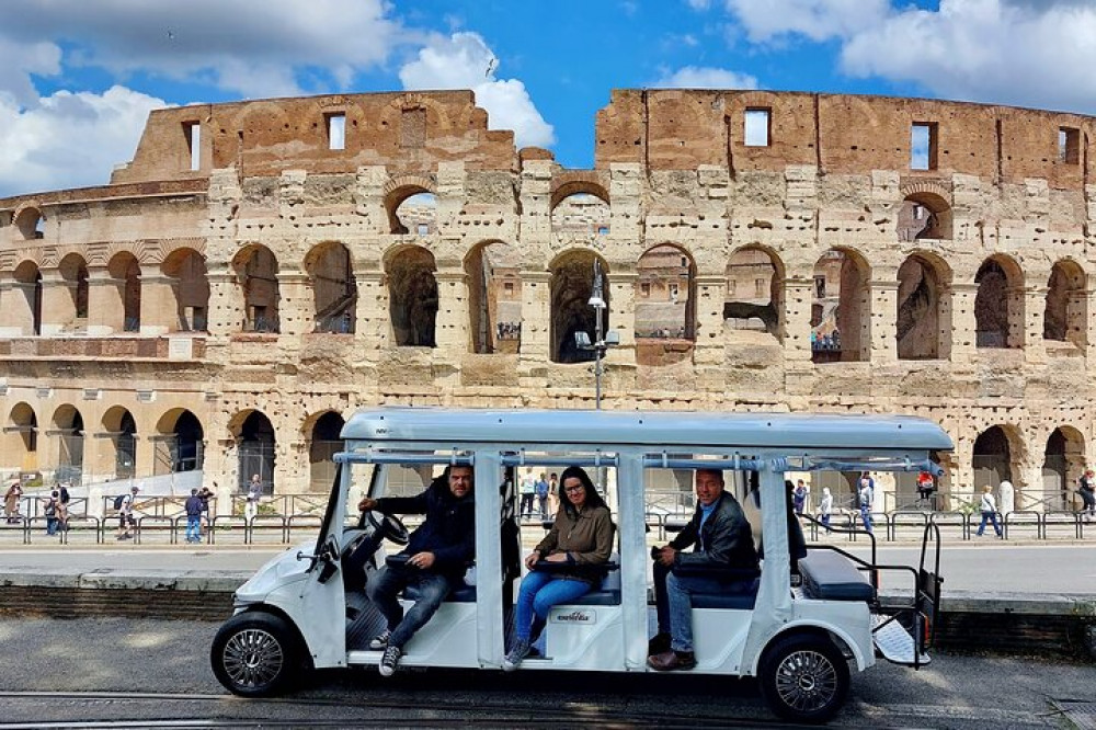 7 Seater Golf Cart Tour of Rome