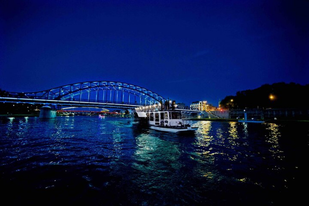 Krakow by Night 60 Minutes Cruise The Vistula River Krakow