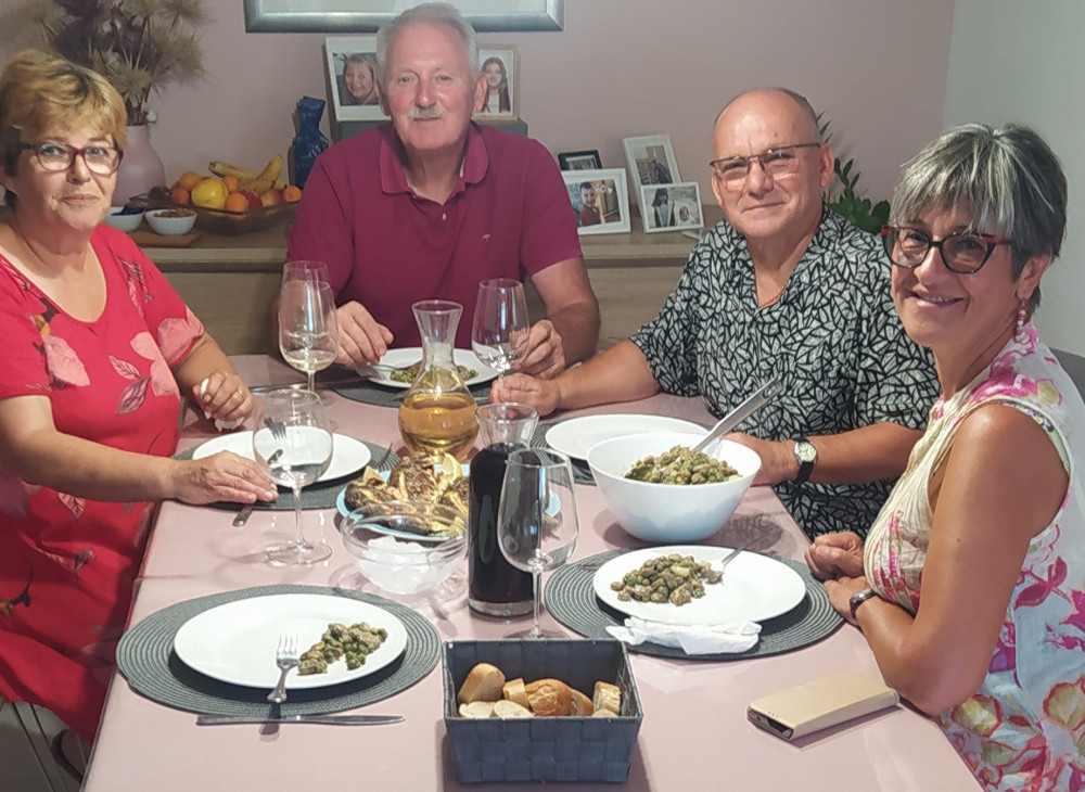 Mediterranean Home Dining with Locals in Blato on Korčula Island