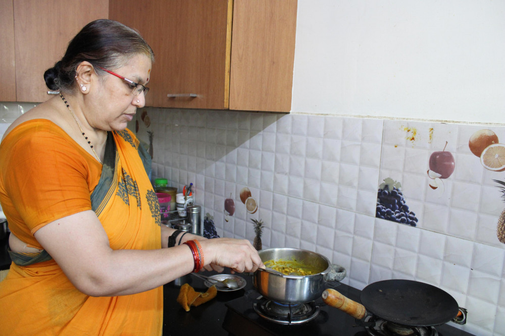 Vegetarian South Indian Cooking in Chennai with Vidhya