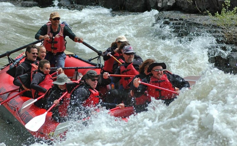Small Raft 8 Mile Whitewater Adventure
