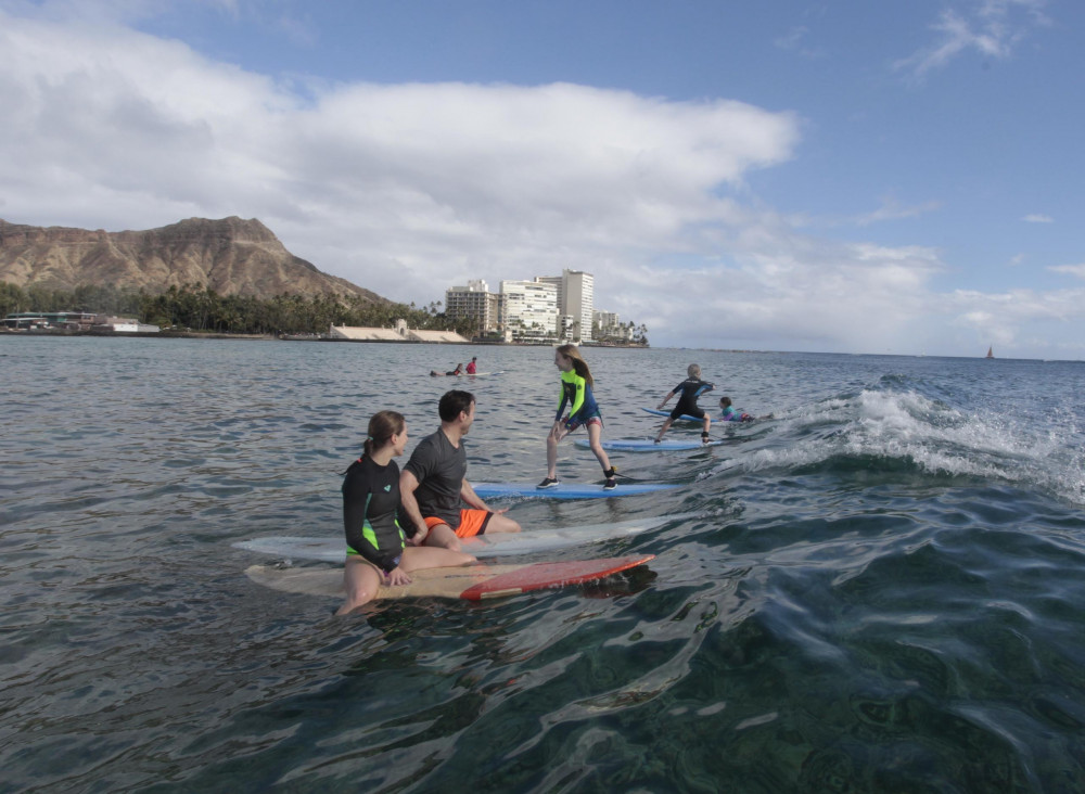 Surf Lessons in Waikiki with Equipment