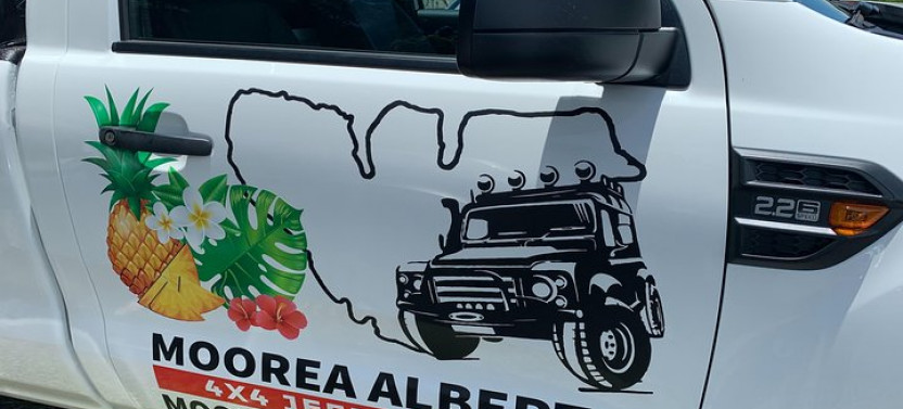 Private Half Day 4x4 Safari Tour in Moorea with Hotel Pickup