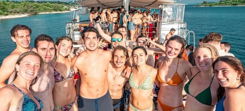 Out to Sea - Split Boat Party with Blue Lagoon Swim Stop