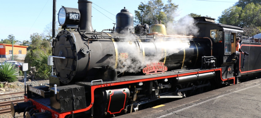 Steam Train Ride - Vip Booth Shared Experience - Gympie to Amamoor (Return)