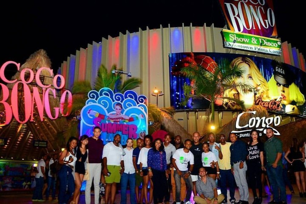 Night Tour to Coco Bongo Punta Cana From Santo Domingo w/ Open Bar