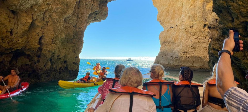 Private Boat Cruise To Ponta Da Piedade + Swimming Near The Cliffs