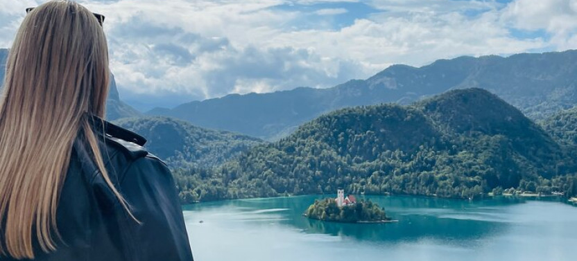 Ljubljana with Funicular, Castle and Lake Bled from Zagreb