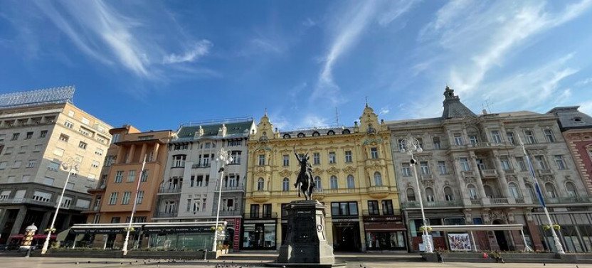 Zagreb Walking Small Group Tour with WW2 Tunnel