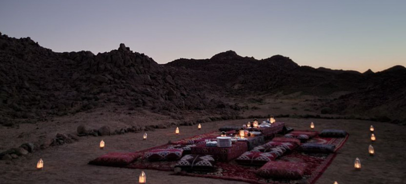 Romantic Dining in the Desert from El Gouna and Hurghada