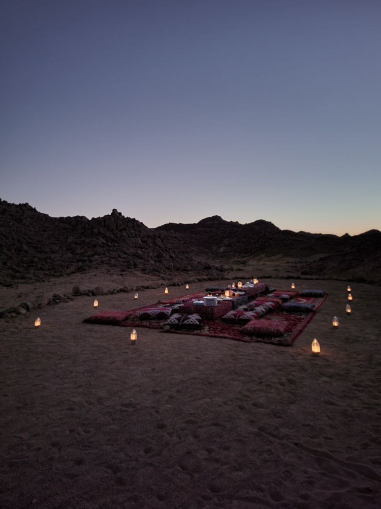 Romantic Dining in the Desert from El Gouna and Hurghada