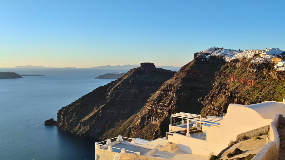 Santorini Firostefani & Oia Blue Domes: Panoramic Private Tour