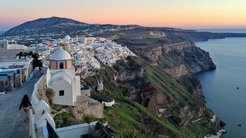 Santorini Firostefani & Oia Blue Domes: Panoramic Private Tour - Fira ...