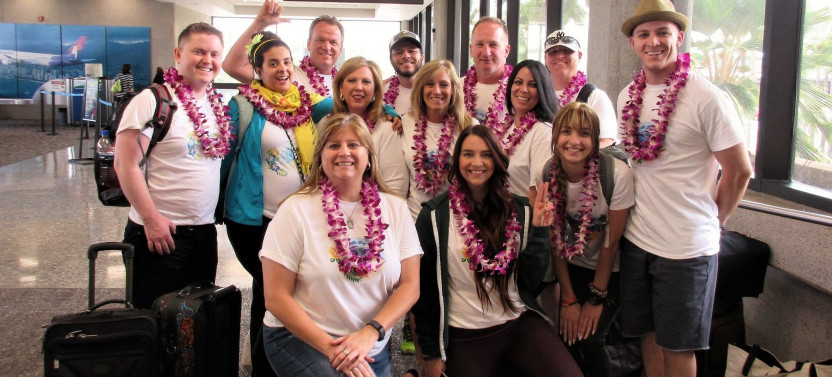 Lihue Kauai Airport - Large Group Lei Greeting (8 or more)