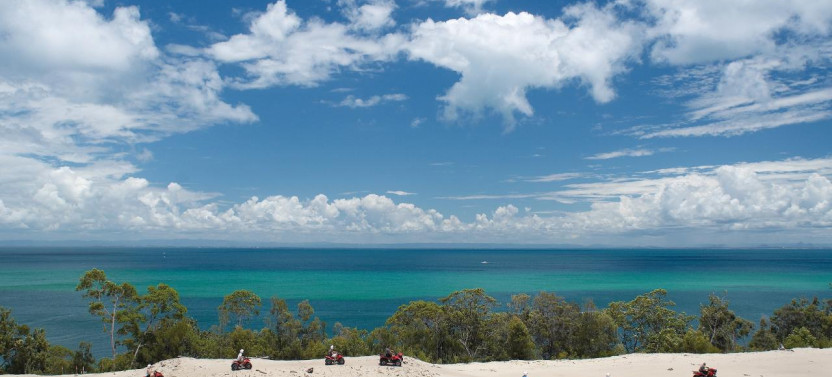 ATV Quad Bike Day Cruise with Wild Dolphin Feeding