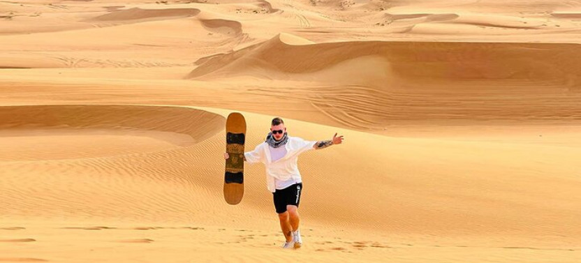 Dubai: Quad Bike Safari, Camels, & Camp with BBQ Dinner
