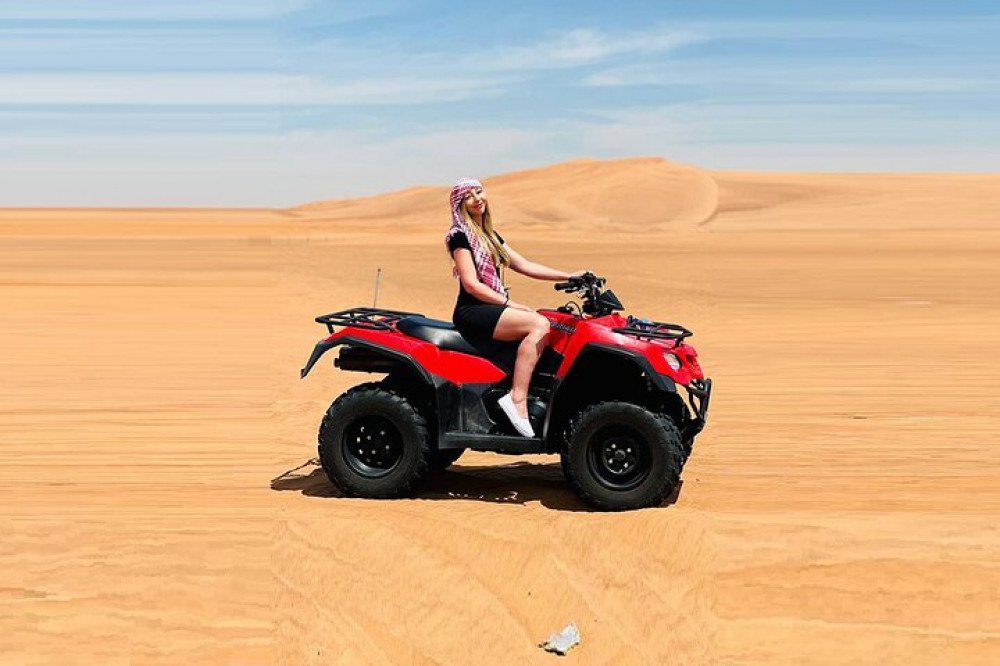 Red Dune ATV, Sandsurf, Camels, Stargazing & Camp Dinner