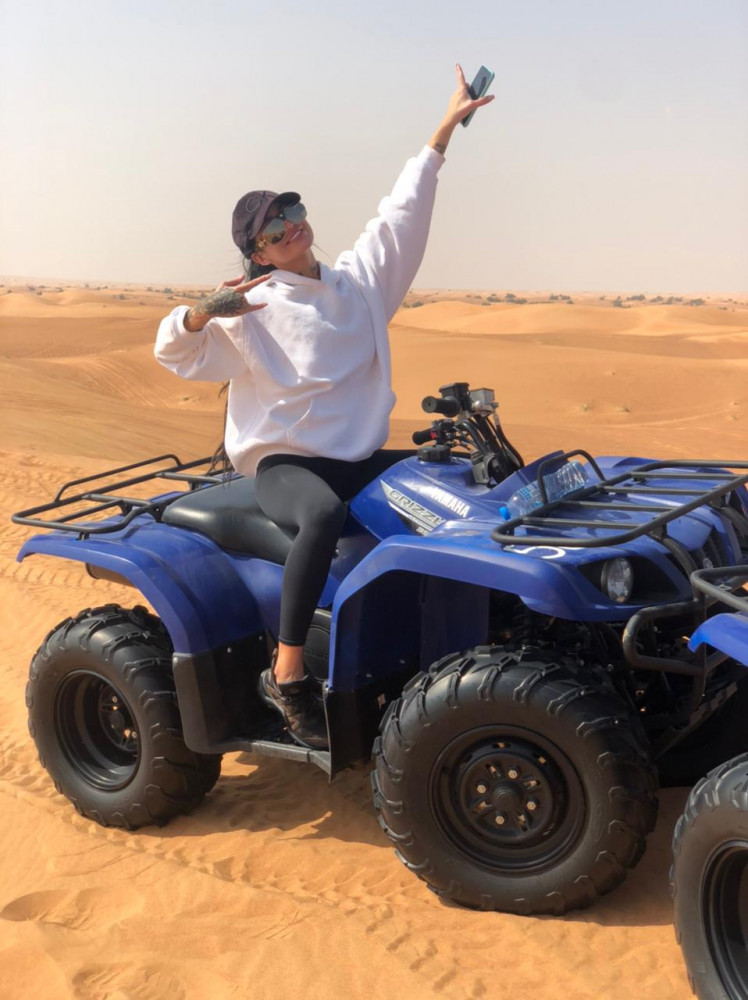 Dubai Evening Desert, Quad Bike Adventure, and BBQ Dinner