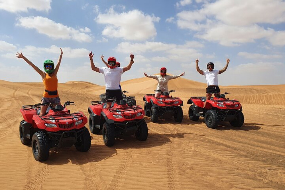 Dubai: Desert Safari, Quad Bike with Direct Meeting Point