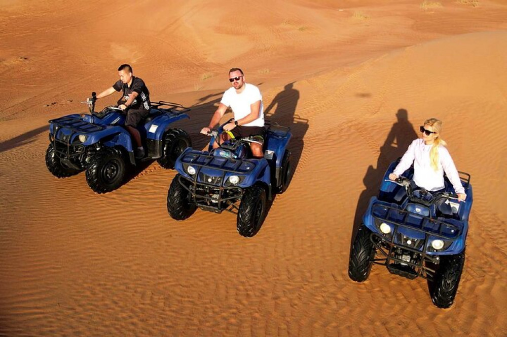 Red Dune Quad Bike Desert Safari Adventure