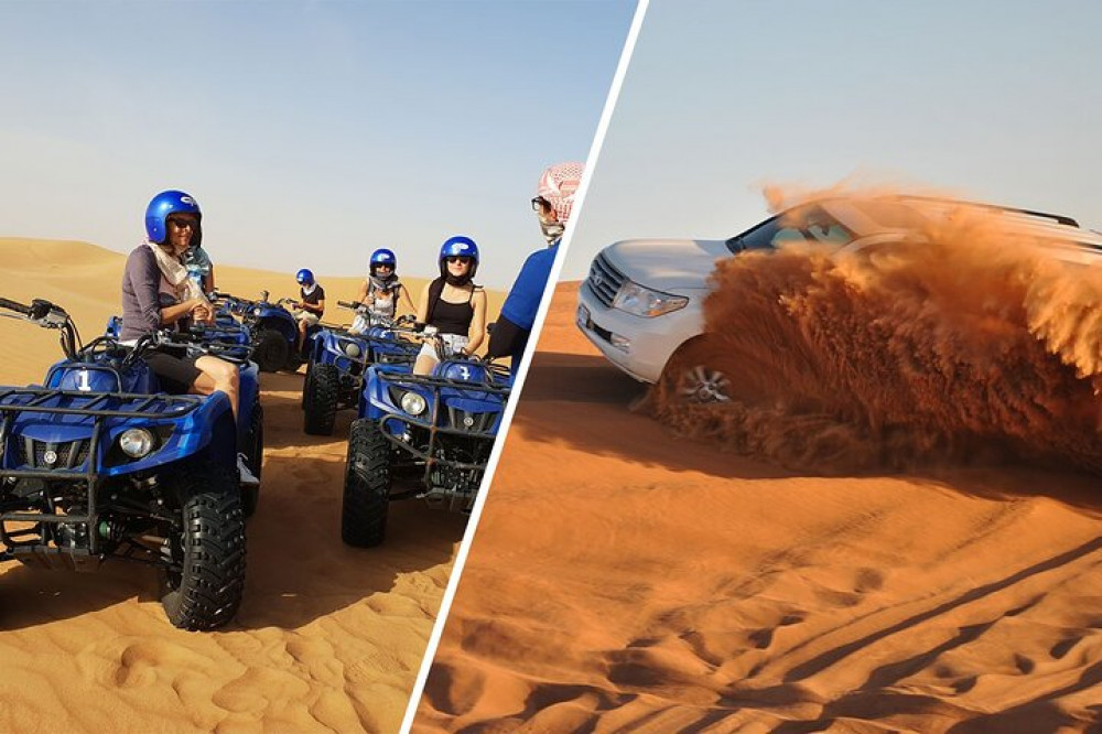 Red Dune Desert Safari, Sand Boarding, and Quad Bike Ride Combo Tour