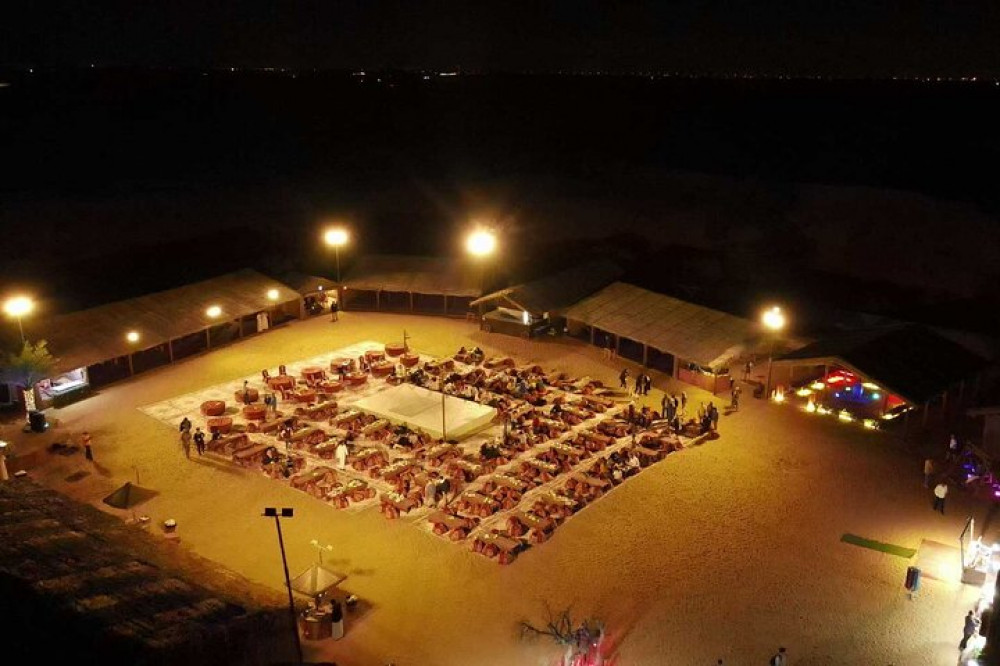 Dubai Evening Camel Safari Adventure with BBQ Dinner