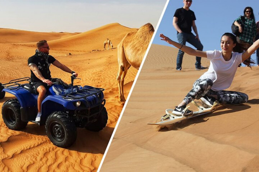 Quad Bike Desert Safari (Self Drive) with Desert Sand Boarding