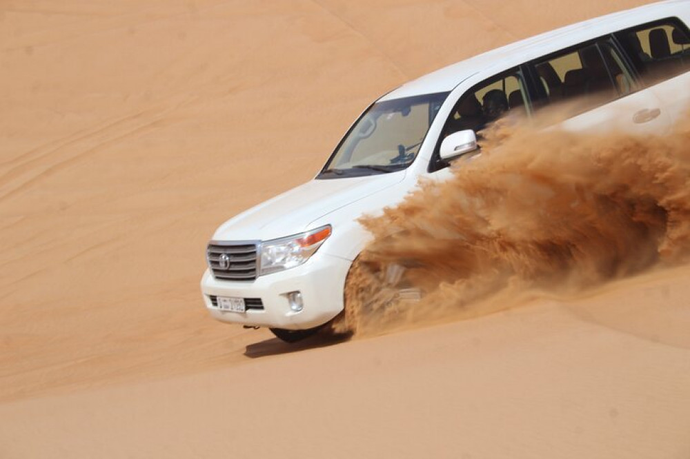 Dubai: Jeep Desert Safari, Camel Riding, ATV & Sandboarding