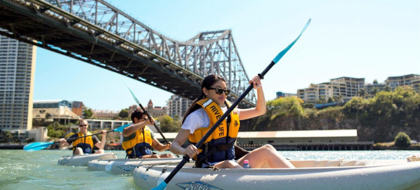 Kayak Hire on the Brisbane River