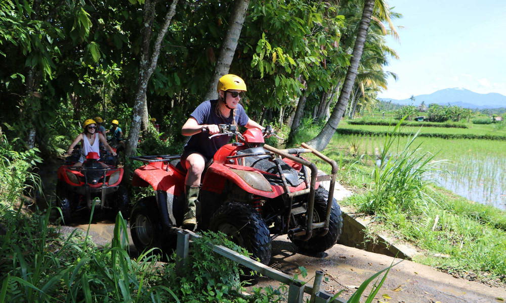 Full Day Bali Adventure with Quad Bike and Heaven Swing