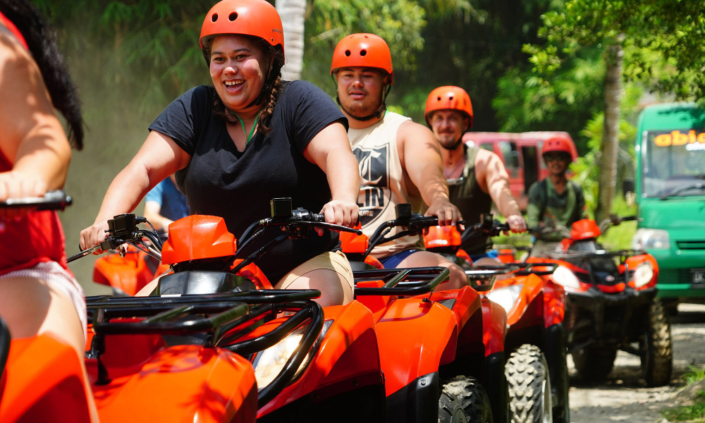 Quad Bike ATV Tour through Scenic Trek with Cave