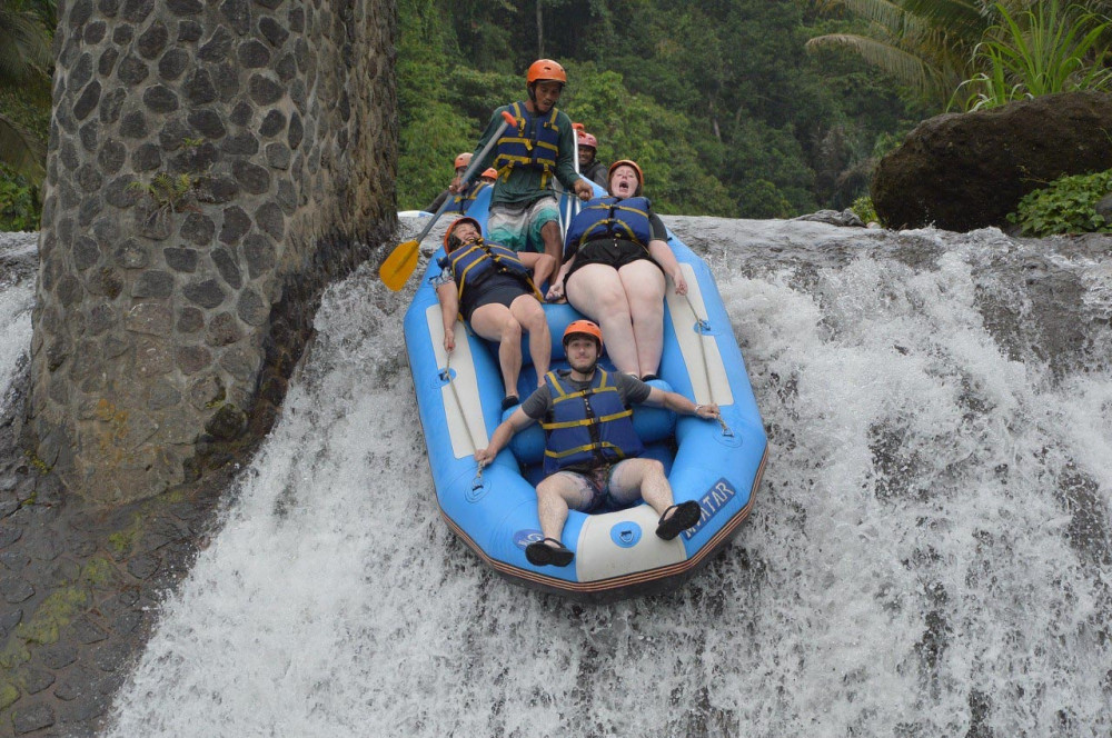 White Water Rafting Adventure at Telaga Waja River