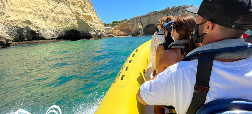 Boat Trip to The Benagil Caves from Portimão
