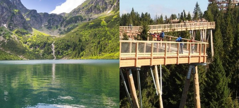 From Krakow: Morskie Oko in the Tatra Mountains and Slovakia Treetop Walk