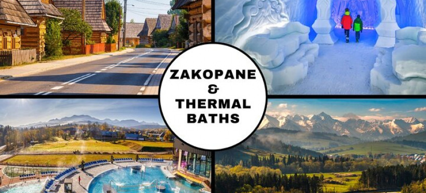 Krakow: Zakopane and Thermal Baths with Cable Car, Vodka, Oscypek