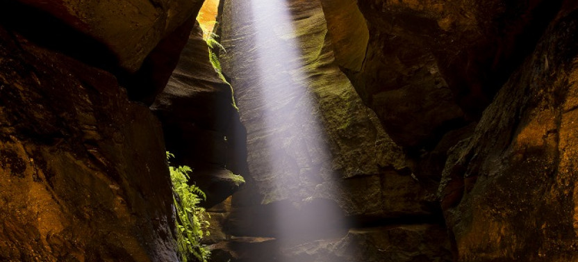 Beautiful Juggler Canyon Rappeling and Canyoning Adventure - Blue Mountains