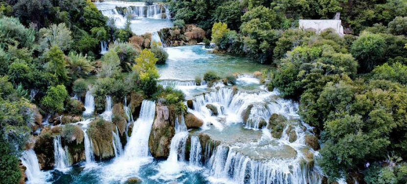 Krka Waterfalls & Wine and Cheese Tasting Tour from Split