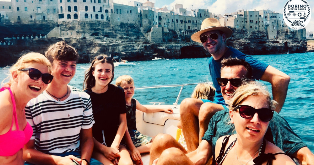 Group Boat Tour in Polignano a Mare