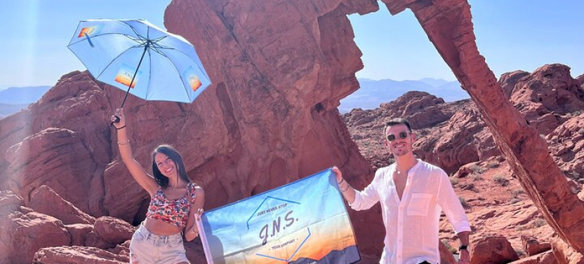 Valley of Fire and Seven Magic Mountains Day Tour from Las Vegas