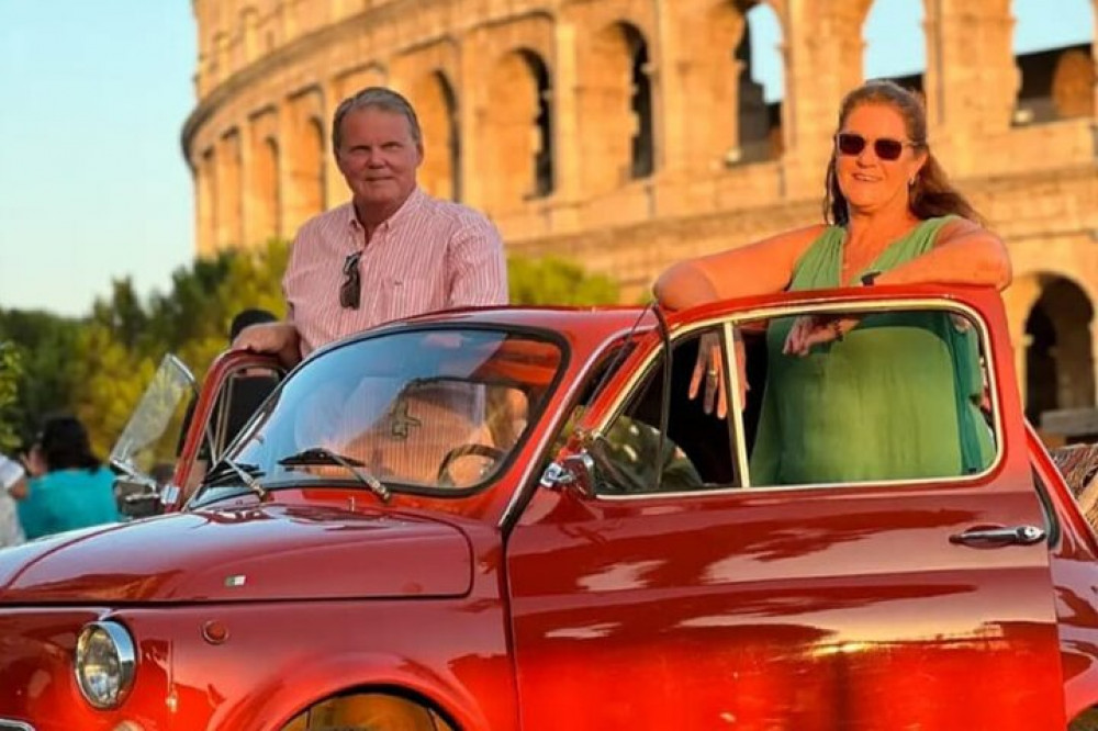 Private: 3 hours Panoramic tour of Rome aboard a Vintage Fiat 500